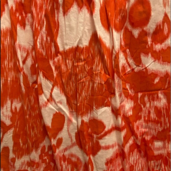 CAbi, red design, sleeveless top, sz m - Picture 3 of 4